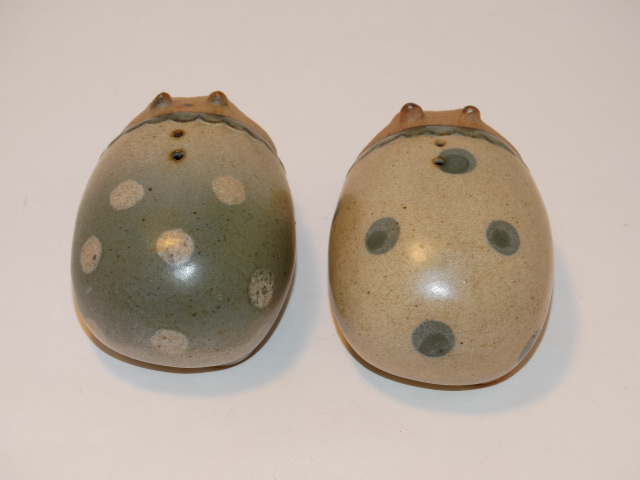 Image 2 of Salt and Pepper Shakers Hippo, UCCTI Japan