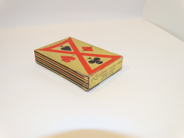 Image 4 of Playing Cards Pinochle Deck, Incomplete, Welles Die and Engineering