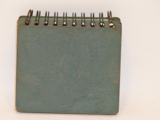 Vintage WISC Test Book Back