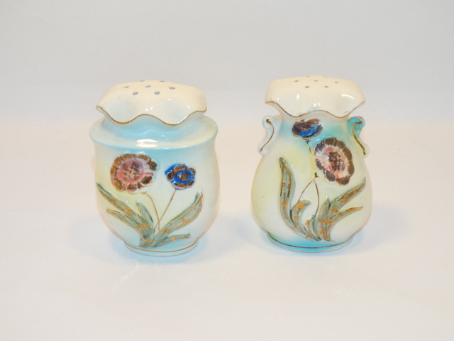 Flower Salt and Pepper Shakers, Japan Japanese