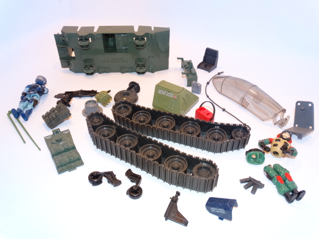Image 1 of GI Joe Assorted Parts Pieces 1980s