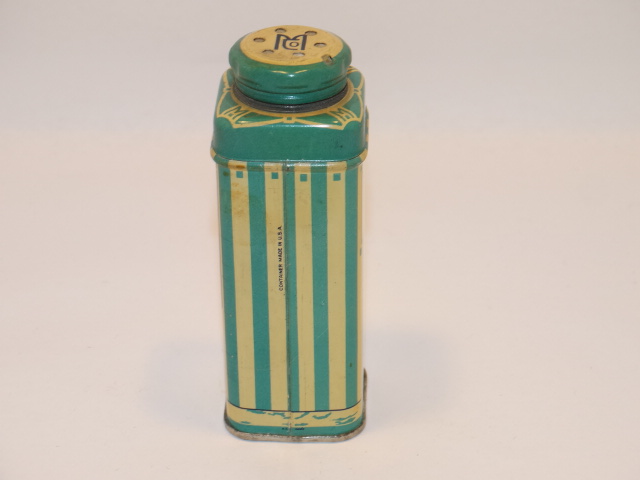 Image 3 of Mennen Borated Powder Striped Tin Box