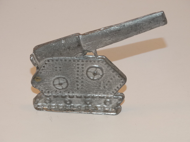 Image 2 of Soldier and Cannon Molded Pewter
