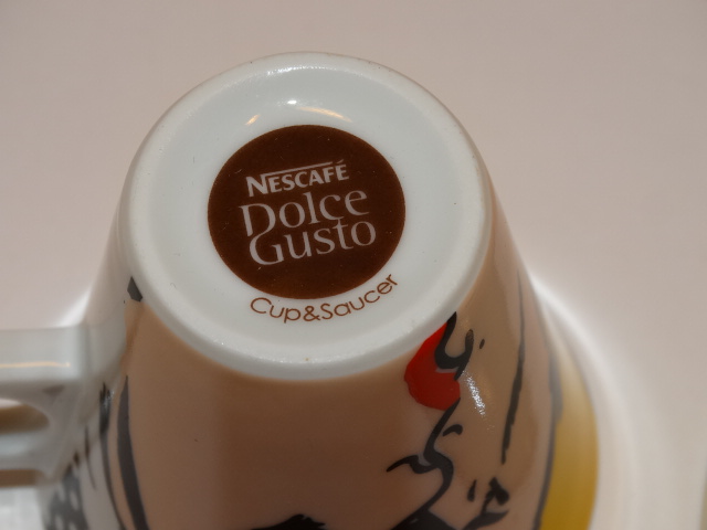 Image 5 of Fiorucci Dolce Gusto Nescafe Espresso Cup Saucer