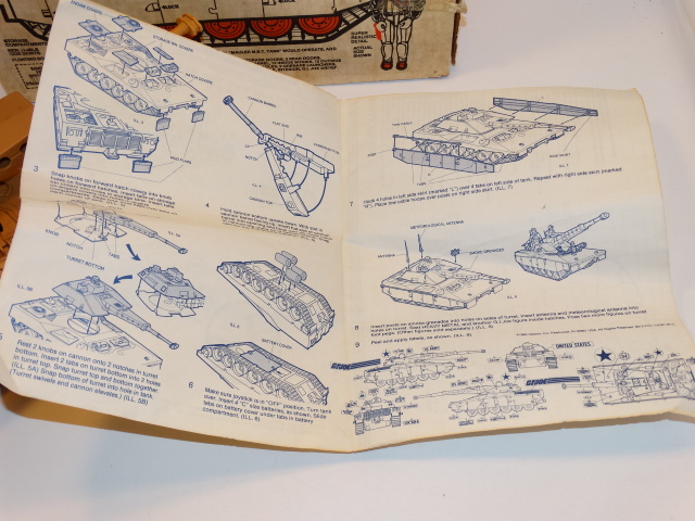 Image 11 of GI Joe Mauler M.B.T. Tank w Box, Hasbro 1985