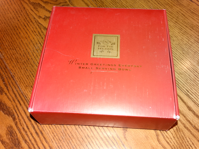 Image 3 of Lenox Winter Greetings Everyday Small Serving Bowl New in Box