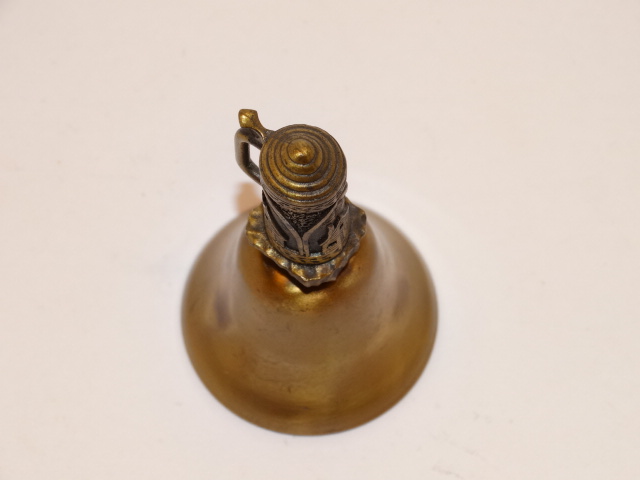 Image 4 of Lighthouse Beer Stein Bell Brass Small