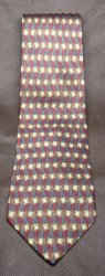 '.Mens Silk Necktie Burgundy.'