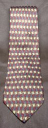 '.Mens Silk Necktie Burgundy.'