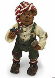 Alvin Elfbeary Bearstones Shoe Box Bears Boyds Bears