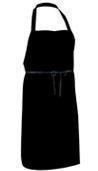 Black Bistro Bib Apron Set of 2