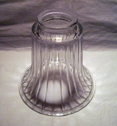 '.Glass Lamp Shade Clear.'