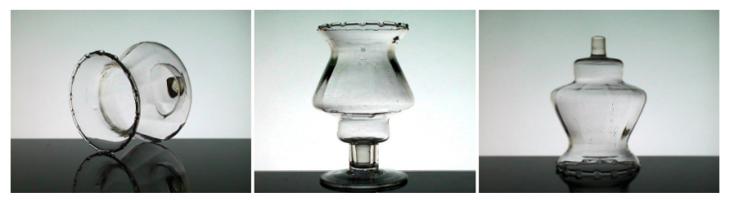 Home Interiors Peg Votive Holder 5 x 3.25 Crimped 1178