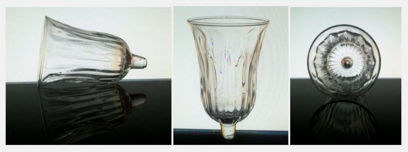 Home Interiors Peg Votive Candle Holder Clear Tiffany