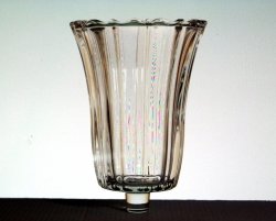 Home Interiors Peg Votive Candle Holder Crystal Royal Jewelite 1193