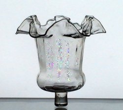 Home Interiors Peg Votive Candle Holder Petite Victorian Ruffles