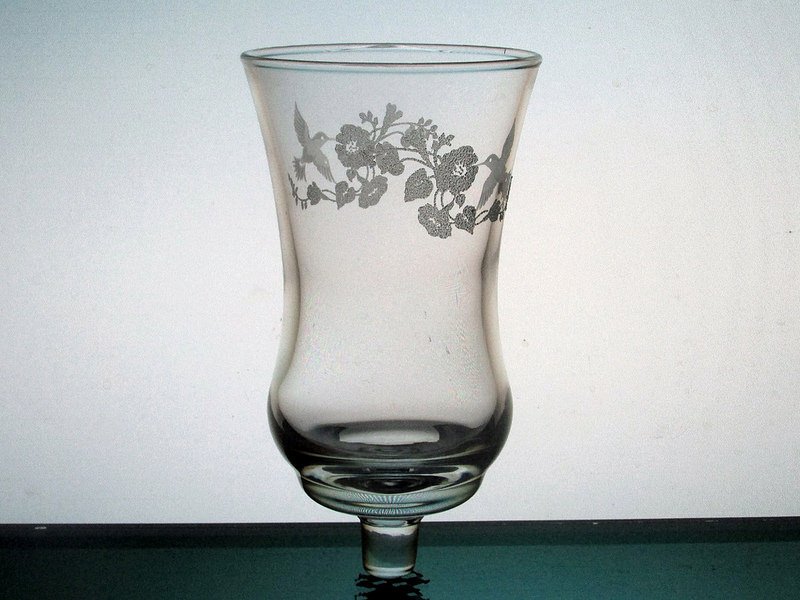 Home Interiors Peg Votive Candle Holder Embossed Hummingbird