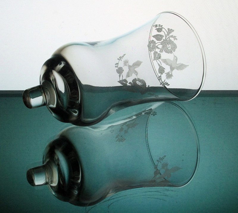 Home Interiors Peg Votive Candle Holder Embossed Hummingbird