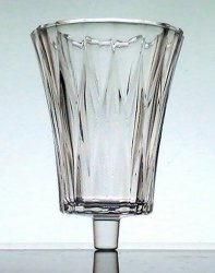 Home Interiors Peg Votive Candle Holder Crystal Kimberly 1288
