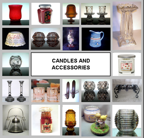 Candles and Accessories - Home Page Featured Items