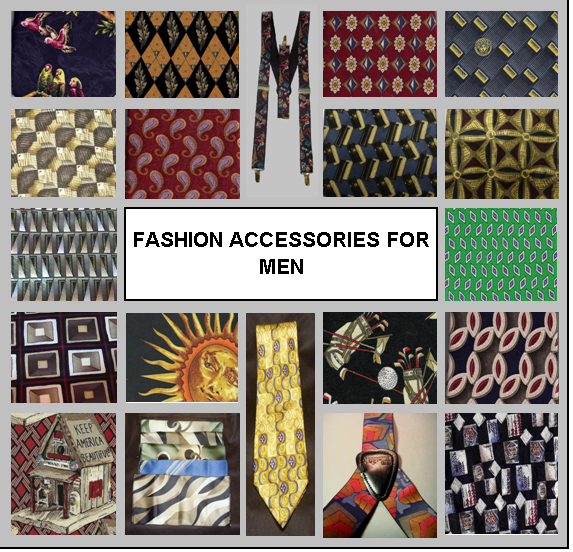 Fashion Accessories for Men - Home Page Featured Items