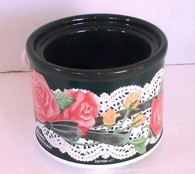 Rival Potpourri Crock Red and Yellow Roses 449744 OOS