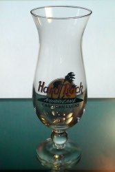 Hard Rock Cafe Cabo San Lucas Hurricane Daiquiri Glass 20 oz Collectible