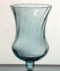 '.Home Interiors Peg Votive Blue.'