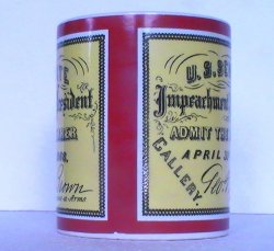 '.Coffee Mug Impeachment 8 oz .'