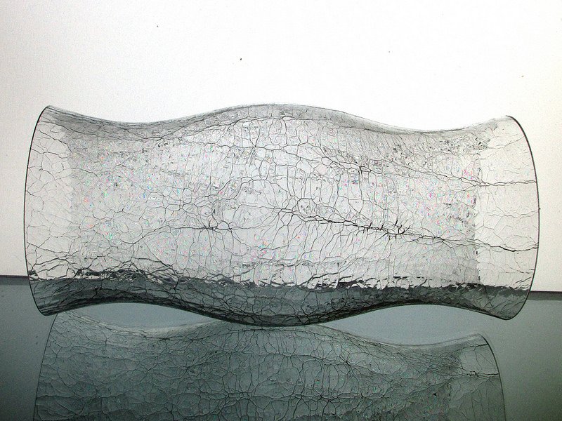 Hurricane Shade Crackle Glass 11 X 5 Clear XL OOS hurricane-shade-crackle-glass-11-x-5-clear-xl-oos