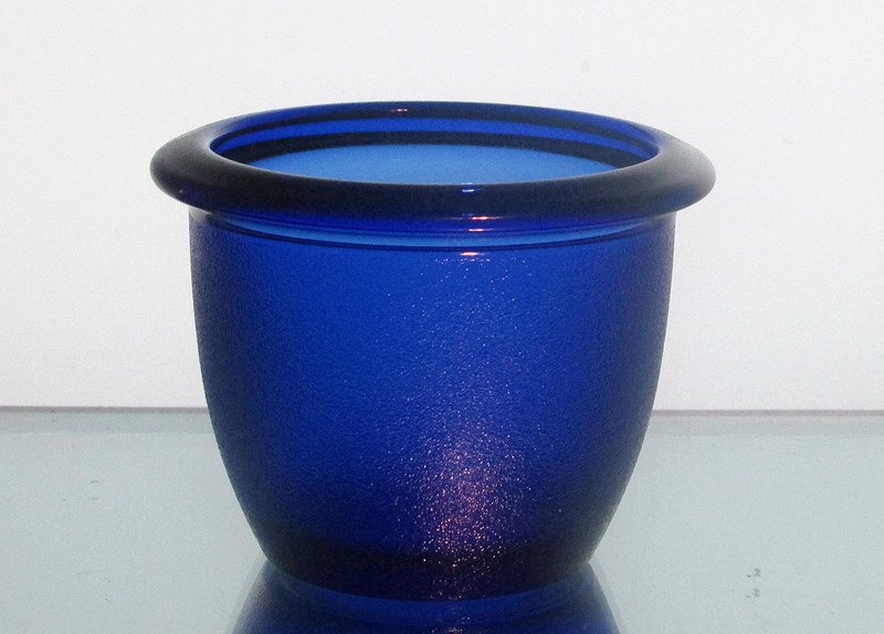 Hanging Candle Holder 2.5 x 3.25 HCH012 Cobalt Blue Heavyweight