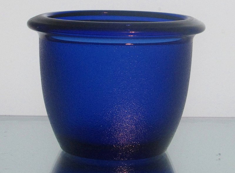 Hanging Candle Holder 2.5 x 3.25 HCH012 Cobalt Blue Heavyweight
