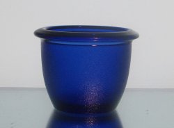 Hanging Candle Holder 2.5 x 3.25 HCH012 Cobalt Blue Heavyweight