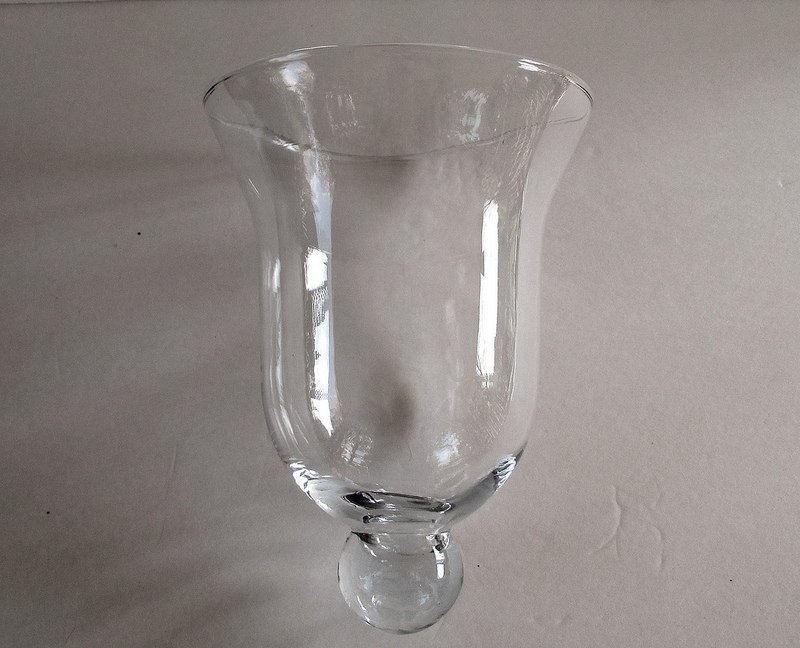 Hanging Candle Holder / Vase 9 x 6.75 XL Bell with Knob Homco OOS