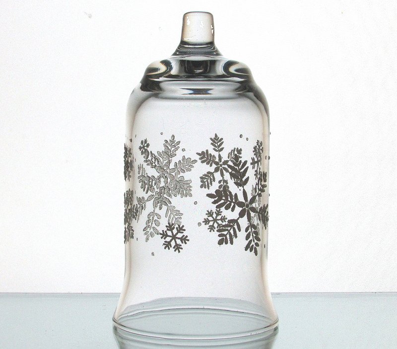 Home Interiors Peg Votive Candle Holder Snowflakes Embossed Holiday