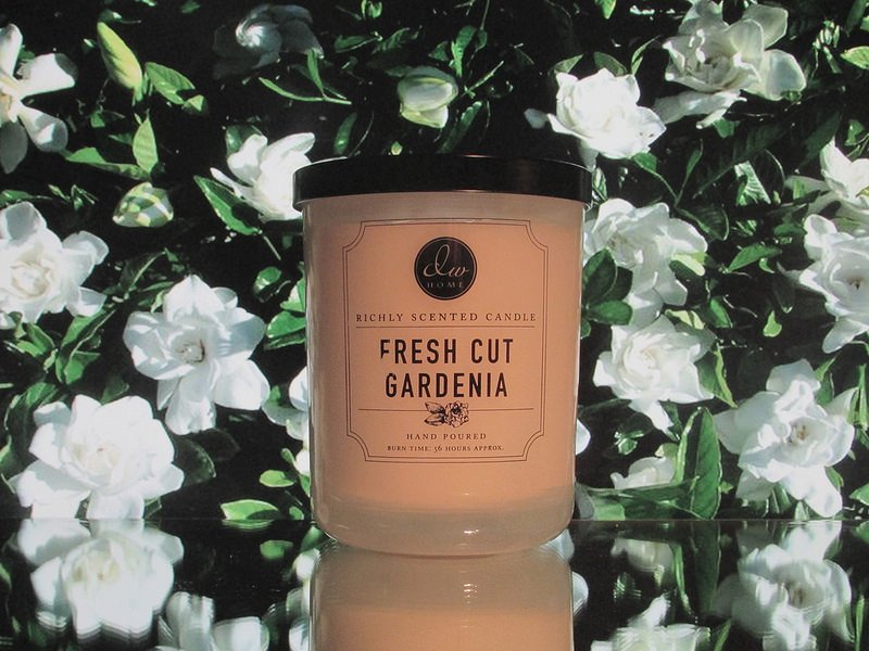 DW Home Hand Poured Candle Fresh Cut Gardenia 2 wick 15.48 oz votive 56