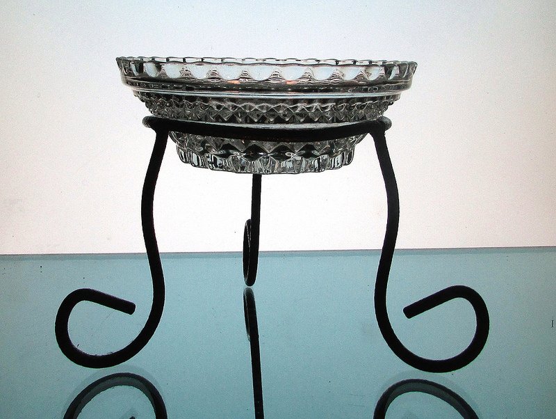 Hanging Candle Bowl 5 3/8 x 2 in a 4 inch ring