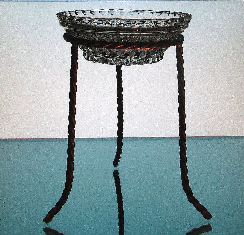 Hanging Candle Bowl 5 3/8 x 2 in a 4.25 inch ring