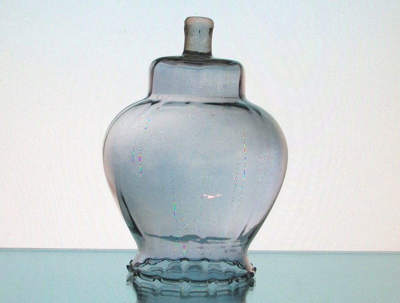 Home Interiors Victorian Peg Votive Candle Holder Celeste Pale Blue
