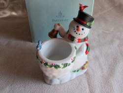 Partylite Snowbell Christmas Votive Candle Holder P9890