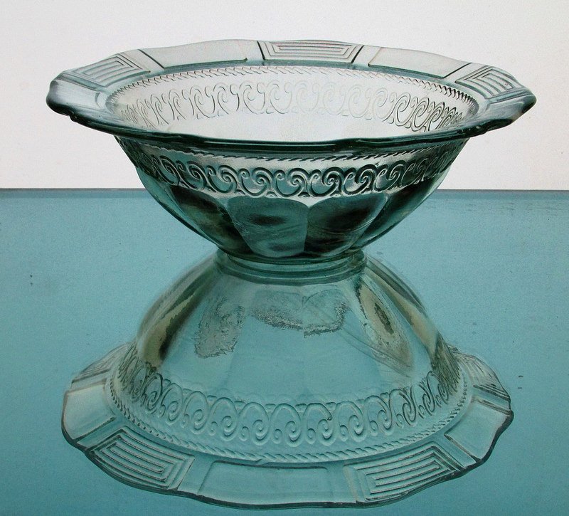 Hanging Candle Bowl 7.75 x 2.75 Grecian Pale Green
