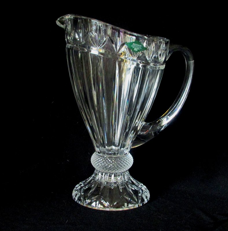 Olympia Lead Crystal Pitcher Shannon by Godinger 5479