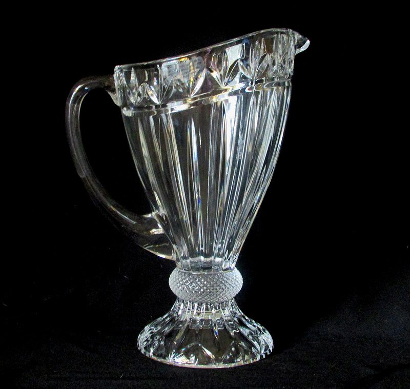 Olympia Lead Crystal Pitcher Shannon by Godinger 5479