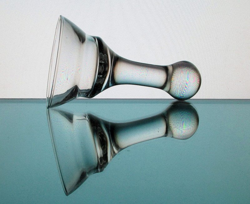 Hanging Candle Holder Heavy Teardrop 6 inches x 3 3/8 Special Order Item