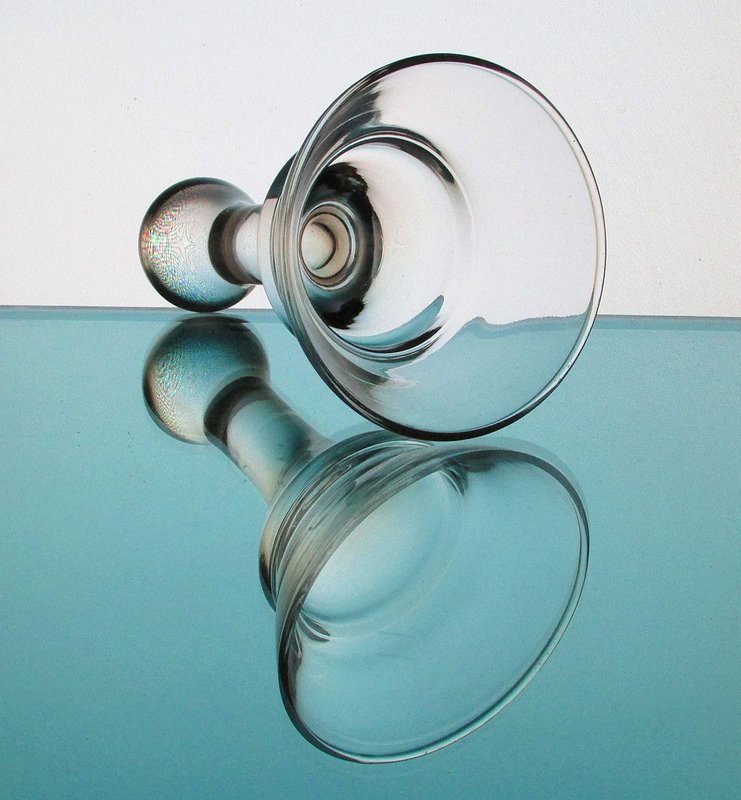 Hanging Candle Holder Heavy Teardrop 6 inches x 3 3/8 Special Order Item