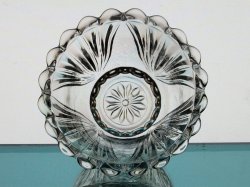 '.Candle Holder Scalloped Rim.'