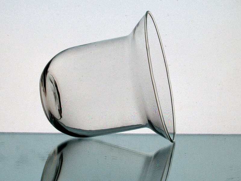 Hanging Candle Holder 5 x 5.25 Clear Glass HCH080 OOS