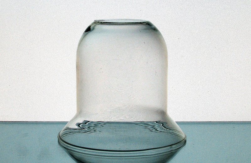 Hanging Candle Holder 5 x 5.25 Clear Glass HCH080 OOS