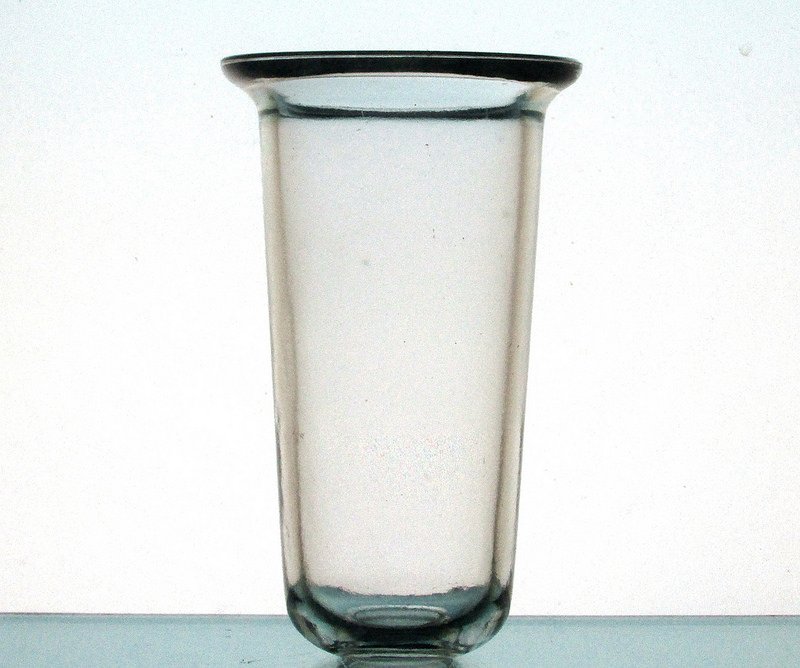 Hanging Candle Holder / Vase 4 x 6 5/8 Clear Heavyweight HCH084 OOS