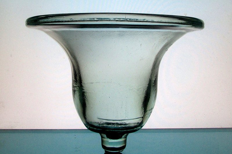 Hanging Candle Holder 7 7/8 x 6 Mexican Coke Glass Heavy HCH085